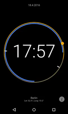 Sun Clock Free android App screenshot 15