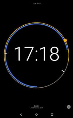 Sun Clock Free android App screenshot 3